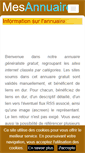 Mobile Screenshot of annuaire.mesprogrammes.net