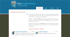 Desktop Screenshot of mesprogrammes.net