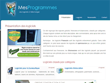 Tablet Screenshot of mesprogrammes.net
